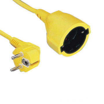 Tipo de Europa de CA Cable de extensión fija cable Cable